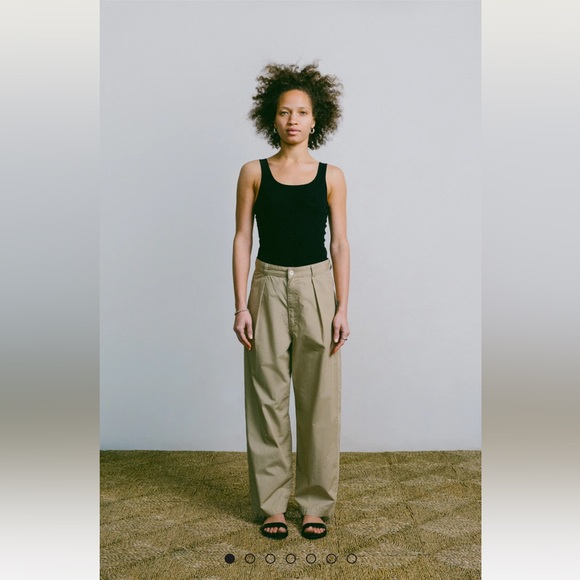OZMA Pants - Ozma of California Poplin Field Pant, Organic Poplin, Khaki, XS